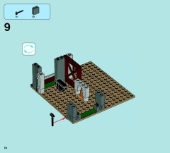 LEGO 70014 instructions page 10 – build guide