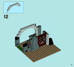 LEGO 70014 instructions page 13 – build guide