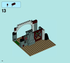 LEGO 70014 instructions page 14 – build guide