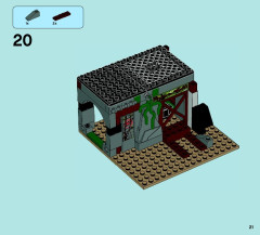 LEGO 70014 instructions page 21 – build guide