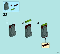 LEGO 70014 instructions page 33 – build guide