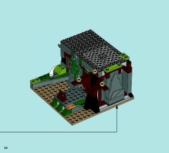 LEGO 70014 instructions page 34 – build guide