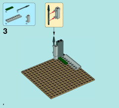 LEGO 70014 instructions page 4 – build guide