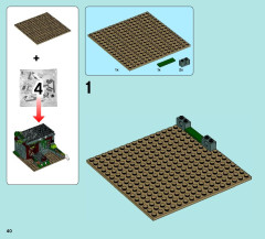 LEGO 70014 instructions page 40 – build guide