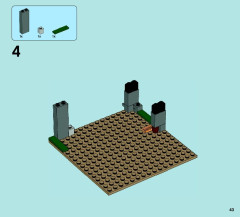 LEGO 70014 instructions page 43 – build guide