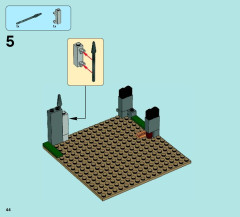 LEGO 70014 instructions page 44 – build guide