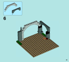 LEGO 70014 instructions page 45 – build guide