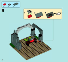 LEGO 70014 instructions page 48 – build guide