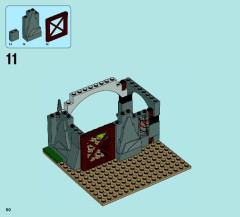 LEGO 70014 instructions page 50 – build guide
