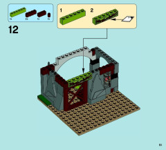 LEGO 70014 instructions page 51 – build guide