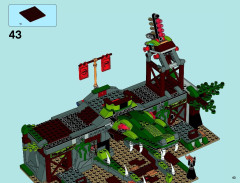 LEGO 70014 instructions page 43 – build guide