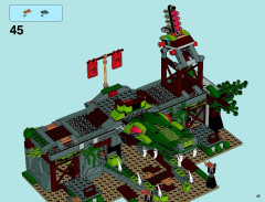 LEGO 70014 instructions page 45 – build guide