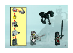 LEGO 7009 instructions page 3 – build guide