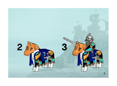 LEGO 7009 instructions page 5 – build guide