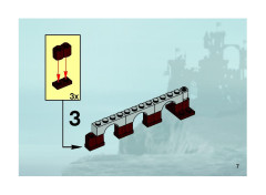 LEGO 7009 instructions page 7 – build guide