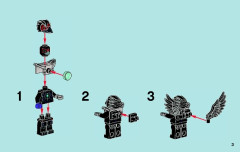 LEGO 70100 instructions page 3 – build guide