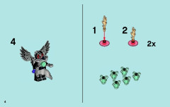 LEGO 70100 instructions page 4 – build guide