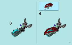 LEGO 70100 instructions page 7 – build guide