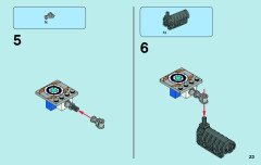 LEGO 70101 instructions page 23 – build guide