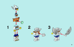 LEGO 70101 instructions page 3 – build guide