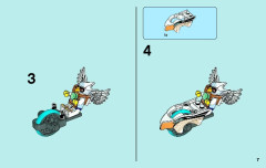 LEGO 70101 instructions page 7 – build guide