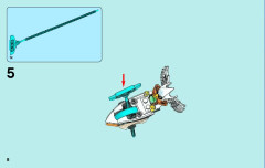 LEGO 70101 instructions page 8 – build guide