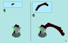 LEGO 70104 instructions page 13 – build guide