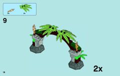 LEGO 70104 instructions page 18 – build guide