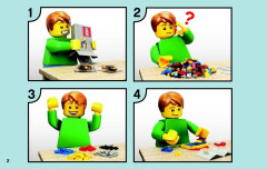 LEGO 70104 instructions page 2 – build guide
