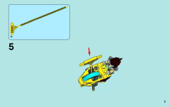 LEGO 70104 instructions page 7 – build guide