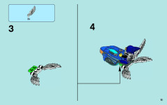 LEGO 70105 instructions page 11 – build guide