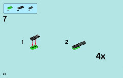 LEGO 70105 instructions page 20 – build guide