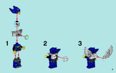 LEGO 70105 instructions page 3 – build guide