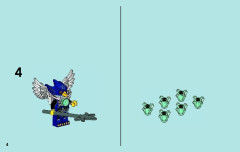 LEGO 70105 instructions page 4 – build guide