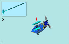 LEGO 70105 instructions page 8 – build guide