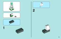 LEGO 70106 instructions page 11 – build guide