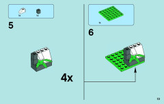 LEGO 70106 instructions page 13 – build guide