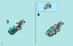 LEGO 70106 instructions page 6 – build guide
