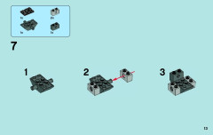 LEGO 70107 instructions page 13 – build guide
