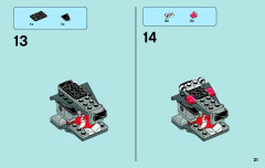 LEGO 70107 instructions page 21 – build guide