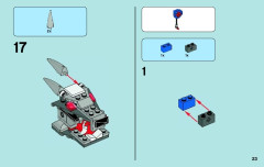 LEGO 70107 instructions page 23 – build guide