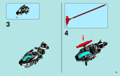 LEGO 70107 instructions page 5 – build guide