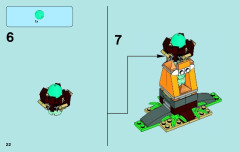 LEGO 70108 instructions page 22 – build guide