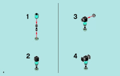 LEGO 70109 instructions page 4 – build guide