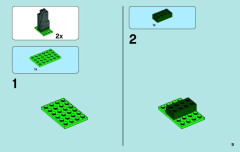 LEGO 70109 instructions page 9 – build guide