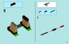 LEGO 70110 instructions page 11 – build guide