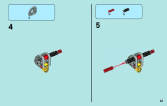 LEGO 70110 instructions page 13 – build guide
