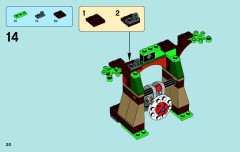 LEGO 70110 instructions page 20 – build guide