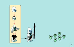 LEGO 70110 instructions page 3 – build guide