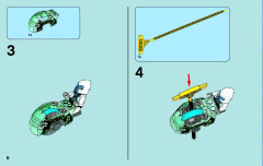 LEGO 70110 instructions page 6 – build guide